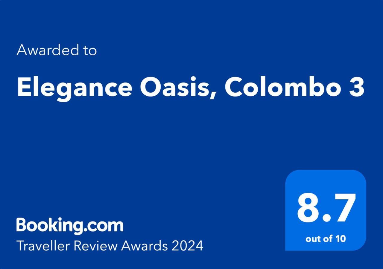 Elegance Oasis, Colombo 3 Hotell Eksteriør bilde